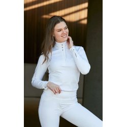 EQ Lesley LS show T-shirt, Hvid