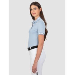 Equiline Poloshirt, Skyblue