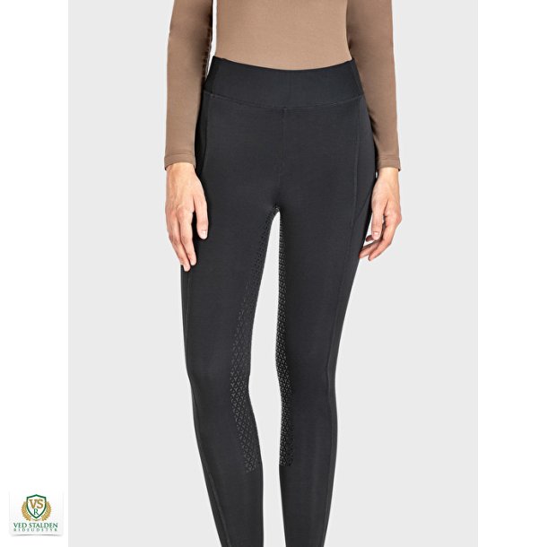 Equiline Hjtaljede Ridetights Eranzef, sort
