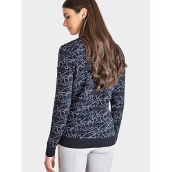 Equiline Pullover Engre, Blue All Over