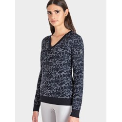 Equiline Pullover Engre, Blue All Over