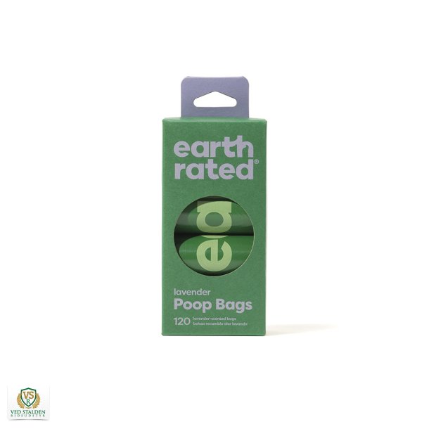 Earth Rated Hundeposer Refill 8-pack Lavendel