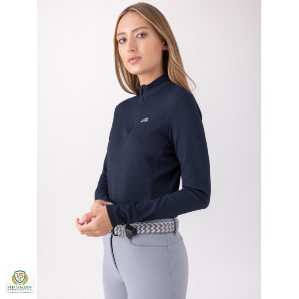 Equiline Second-Skin ridebluse Britta, Navy