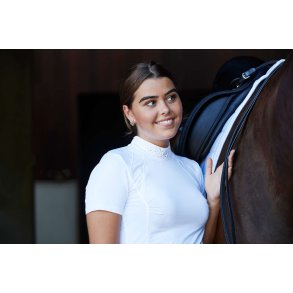  Equipage Krystal Stvnebluse - Hvid 