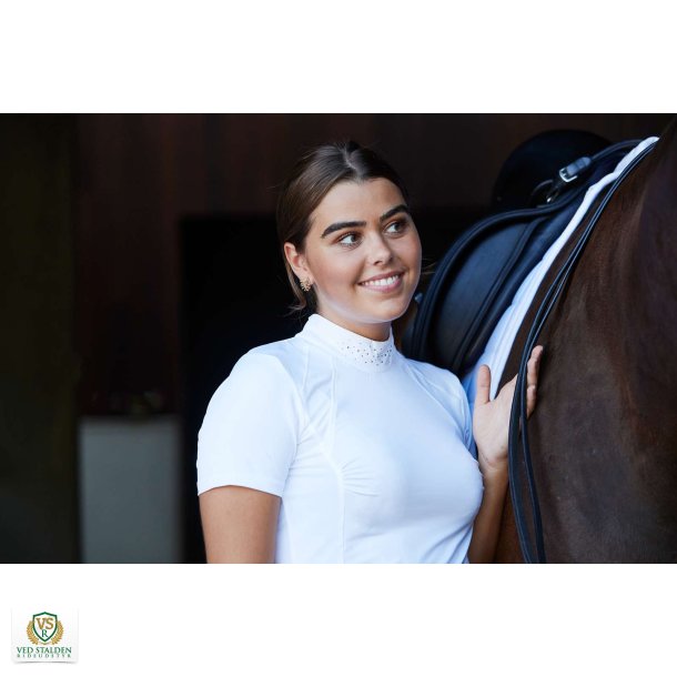  Equipage Krystal Stvnebluse - Hvid 