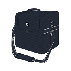 Equipage Mingle Diamond Strigletaske, Navy
