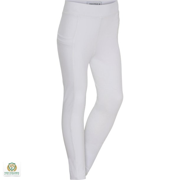 Equipage Junior ridetights Molly 128 Hvid