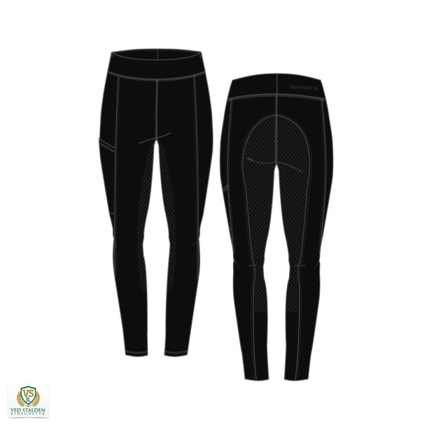 Equipage Safina Winter FG ridetights, Sort