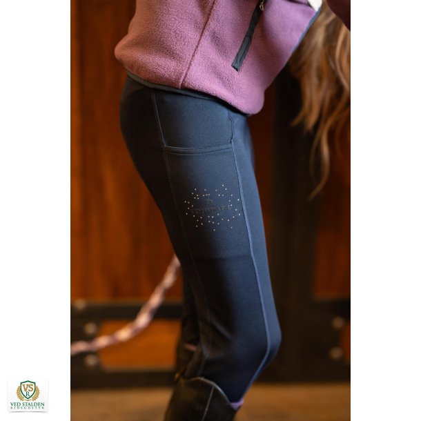 Equipage Sophia vinter ridetight Fullgrip til brn, Navy