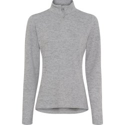 Equipage Stacey langrmet half-zip rideshirt, Asphalt