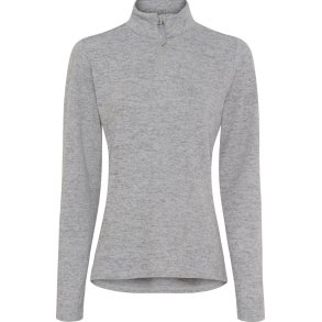 Equipage Stacey langrmet half-zip rideshirt, Asphalt