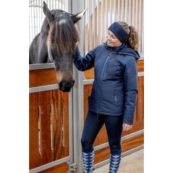 Equipage Vaina strikket pandebnd med sten, Navy