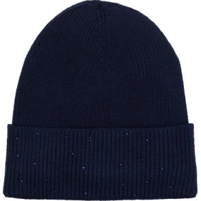 Equipage Vaino strikhue med sten, Navy