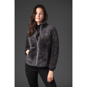 Equipage Vinnie teddyjakke med lynls