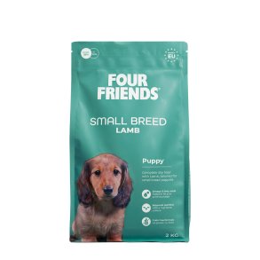 FourFriends Hundefoder Small Breed Puppy Lamb 2 kg