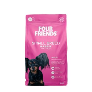FourFriends Hundefoder Small Breed Rabbit 2kg