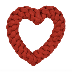 Hansbo Sport Hundelegetj i Reb  Hjerte