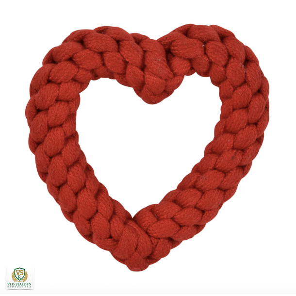 Hansbo Sport Hundelegetj i Reb  Hjerte