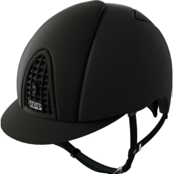 KEP Cap Cromo mat, sort med sort gitter