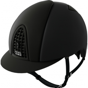 KEP Cap Cromo mat, sort med sort gitter