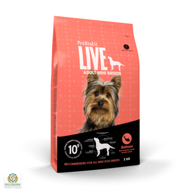 LIVE  Mini Breeds Adult Laks 2 kg