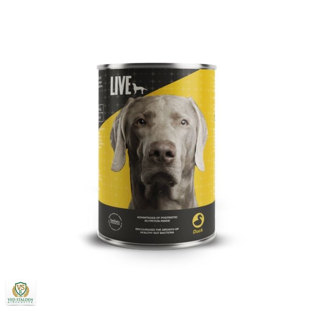 LIVE Dog Vdfoder And 395g dse