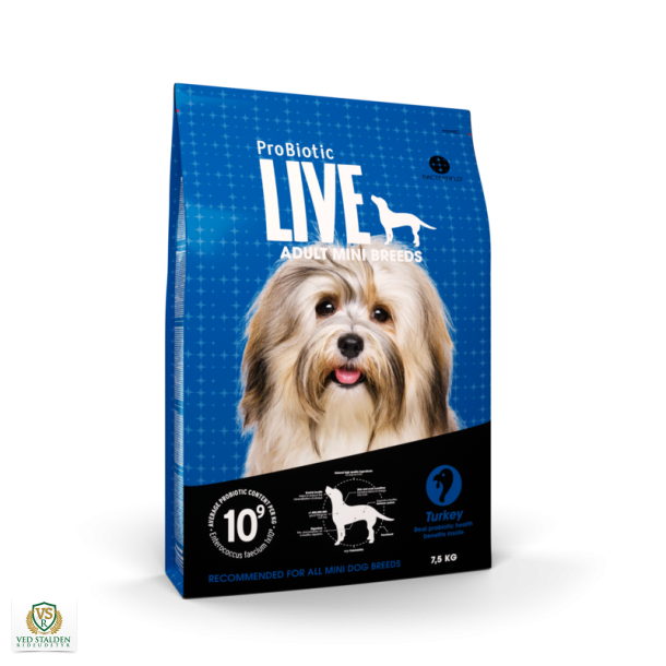 LIVE Mini Breeds Adult Kalkun 7,5 kg