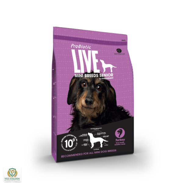 LIVE Mini Breeds Senior/Overweight 7,5 kg