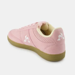 Le Coq Sportif Derby Suede Sneakers, Veiled Pink/Gum