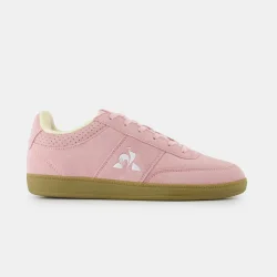 Le Coq Sportif Derby Suede Sneakers, Veiled Pink/Gum
