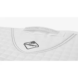LeMieux Merino+ Half Lined Dressage Square - White/Natural