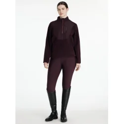 LeMieux Clara Hybrid Fleece  Damson