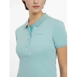 LeMieux Classique Polo Shirt, Aqua 