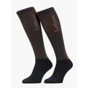 LeMieux Competition Socks 2-pak - Cocoa