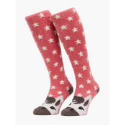 LeMieux Fluffy Character Socks  Andalusian