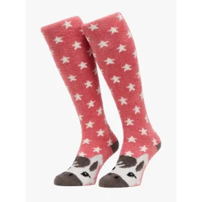 LeMieux Fluffy Character Socks  Andalusian