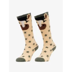 LeMieux Fluffy Character Socks  Dream