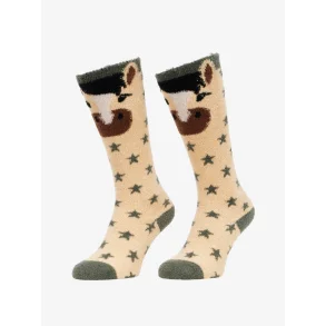 LeMieux Fluffy Character Socks  Dream