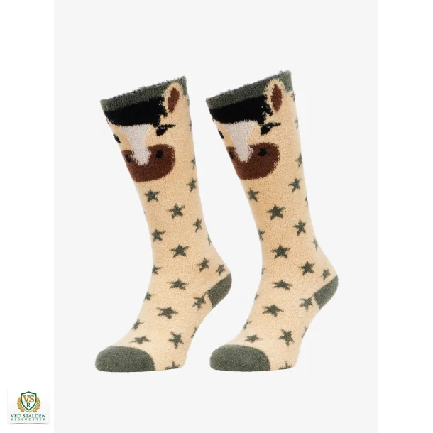 LeMieux Fluffy Character Socks  Dream