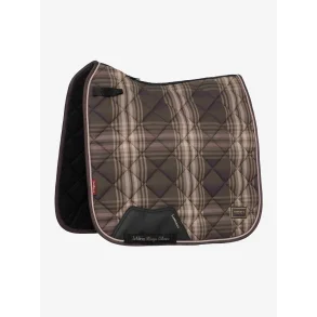 LeMieux Heritage Check Dressurunderlag, Cocoa