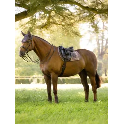 LeMieux Heritage Check Springunderlag, Cocoa