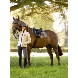 LeMieux Heritage Check Springunderlag, Cocoa