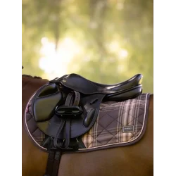 LeMieux Heritage Check Springunderlag, Cocoa