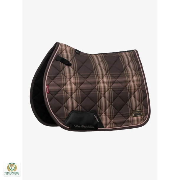 LeMieux Heritage Check Springunderlag, Cocoa