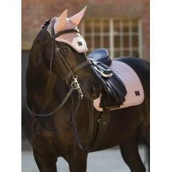 LeMieux Heritage Fly Hood, Wild Rose � Hut til hest