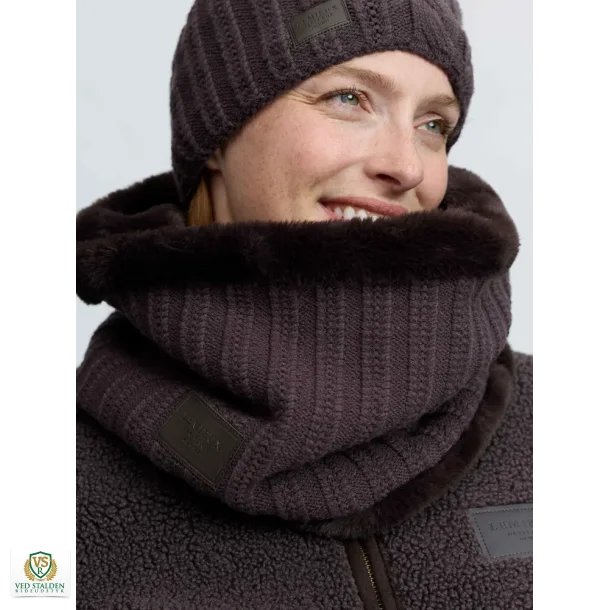 LeMieux Heritage Strikket Halsedisse, Cocoa
