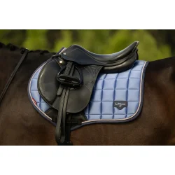 LeMieux Loire Classic Square Springunderlag, Powder Blue