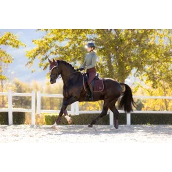 LeMieux Loire Classic Dressage Square, Damson