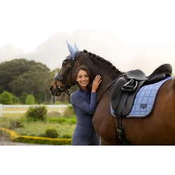 LeMieux Loire Classic Square Dressurunderlag, Powder Blue