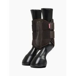 LeMieux Mesh Brushing Boot Brown